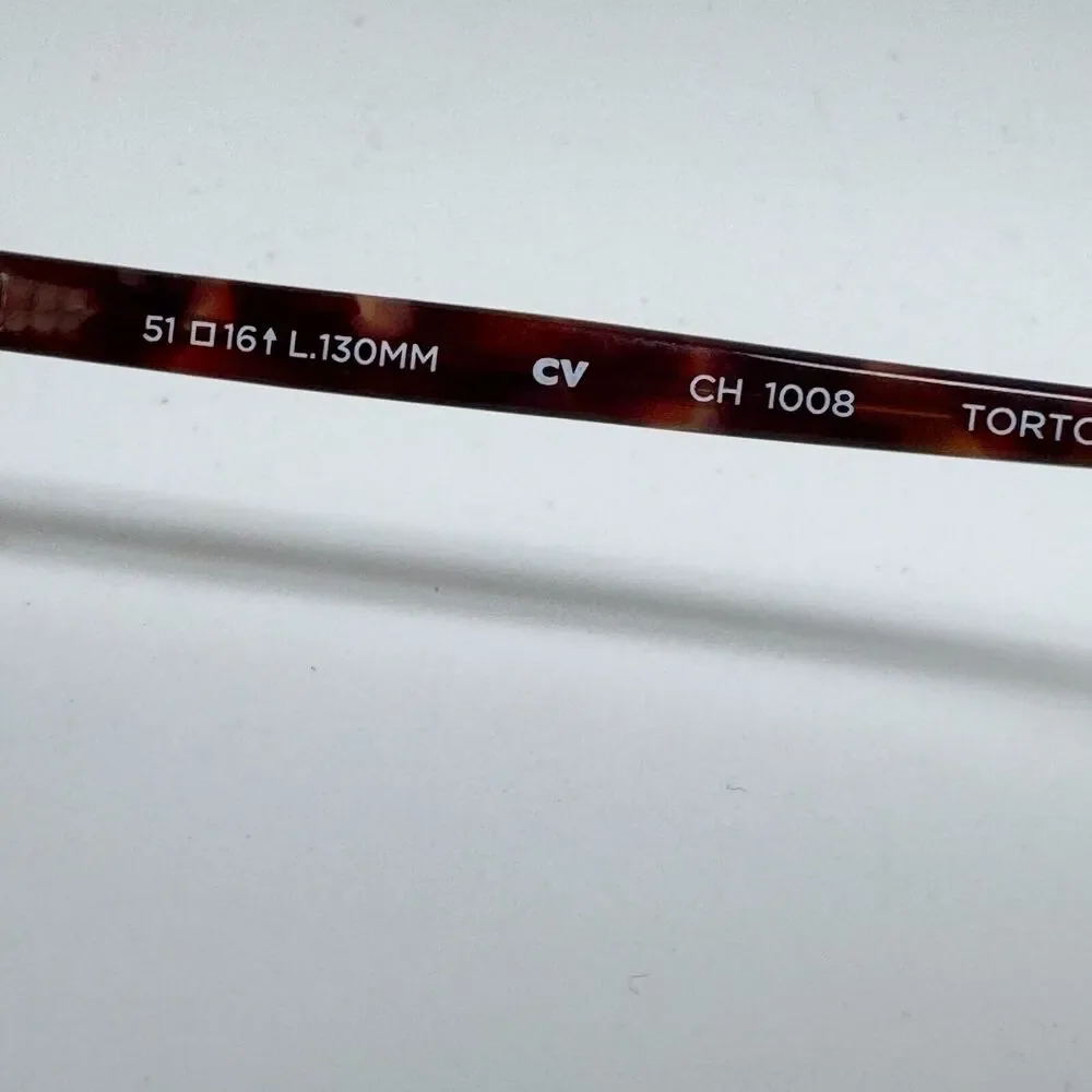 Cole Haan CH 1008 Eyeglasses Eggplant Tortoise‎ 51-16-135 H15261